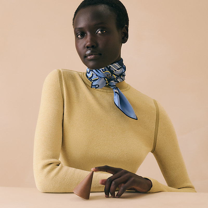 L'Enseigne du Sellier scarf 70 | Hermès Singapore